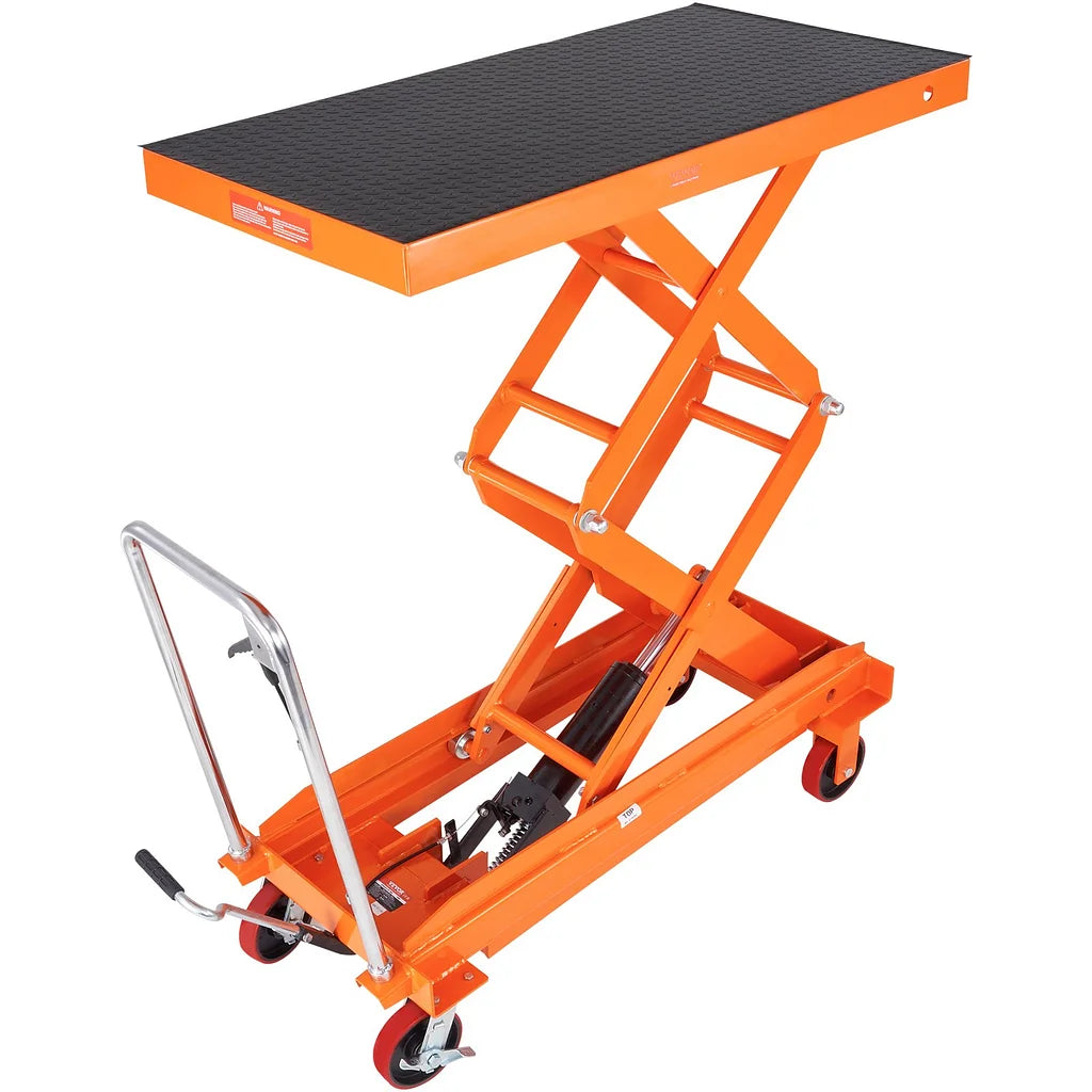 🔧 Portable Hydraulic Lift Table Cart